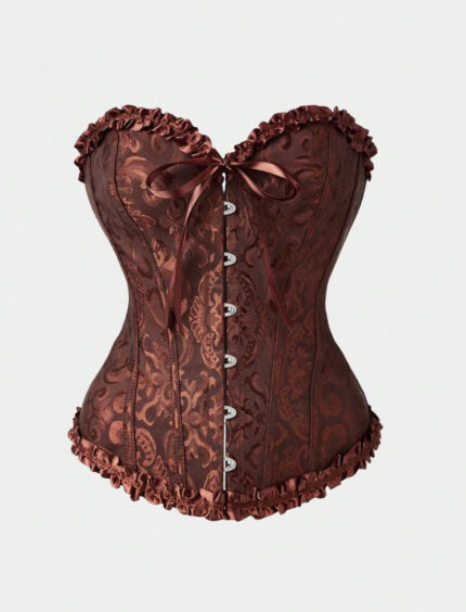 corset marrón