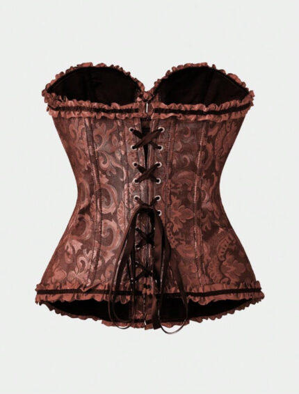 corset marrón
