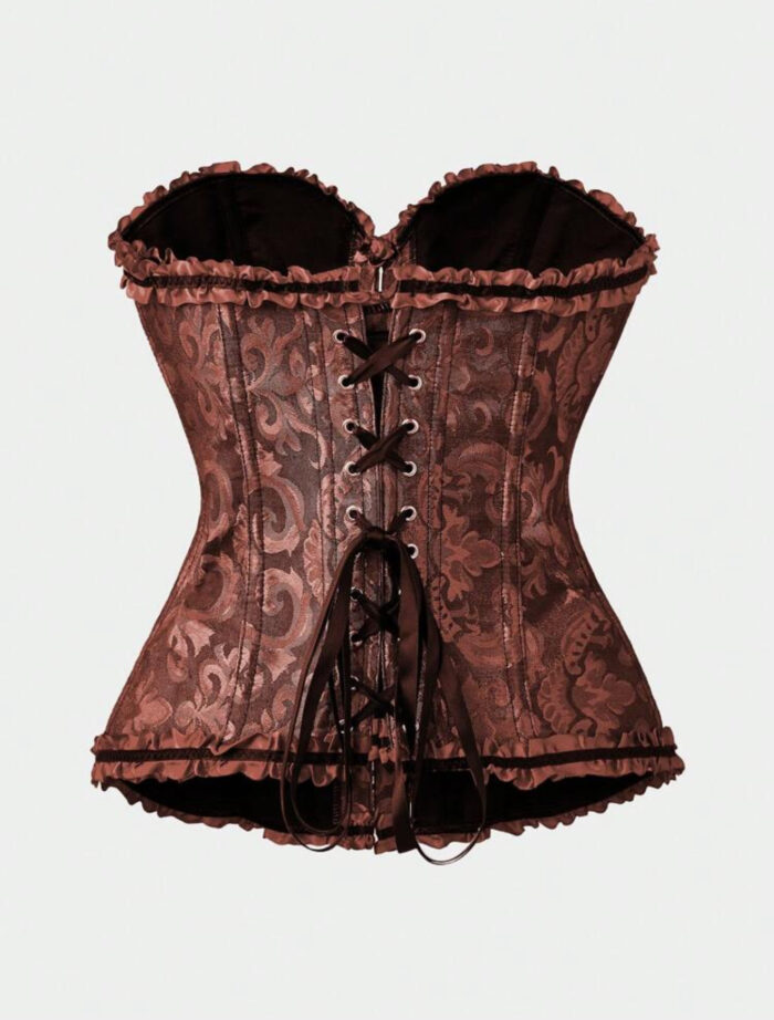 corset marrón