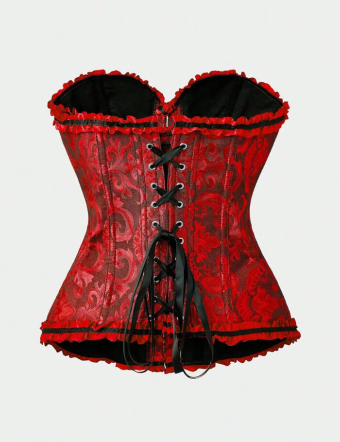 Corset borgoña