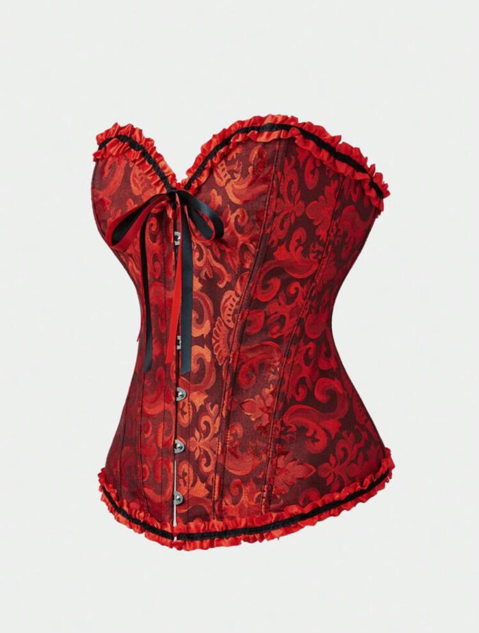Corset borgoña