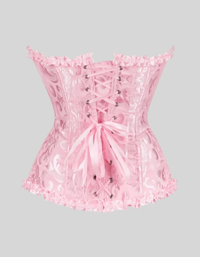 corset rosado
